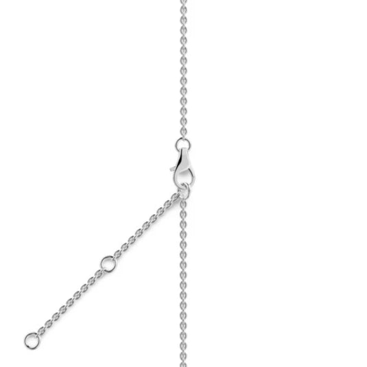 HN Triple Curved Diamond Necklace